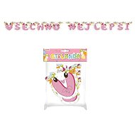 Birthday garland - Happy Birthday pink - 215 cm - Garland