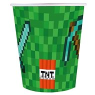 Paper cups minecraft party - 250 ml - 6pcs - Drinking Cup