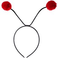 Baby ladybug headband with antennae - Costume Accessory
