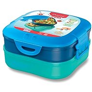 Maped Picnik Concept Kids Snack Box 3-in-1, Blue - Lunch Box