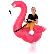 Adult Inflatable Riding Flamingo Costume - Costume
