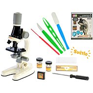 Microscope 23cm 100x,400x,1200x with light and accessories in box - Kid's Microscope