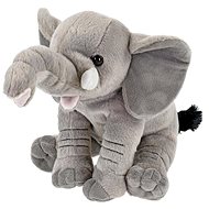 Plush Sitting Elephant 26cm 0m+ in Bag - Soft Toy