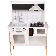 Wooden kitchen with effects 70x29,5x96 cm - Play Kitchen