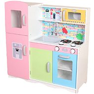 Wooden kitchen with accessories 80,5 x 30 x 85 cm - Play Kitchen