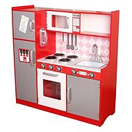 Wooden kitchen with accessories 100 x 34 x 102 cm - Play Kitchen