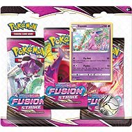 Pokémon TCG: SWSH08 Fusion Strike – 3 Blister Booster - Kartová hra