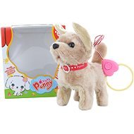 Brown Dog on Lead - Interactive Toy