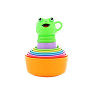 Cups with frog - Bath Stacking Cups
