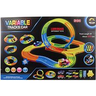 Battery-powered Track with a Toy Car - Slot Car Track