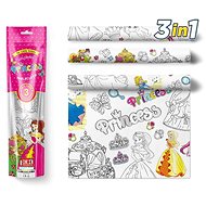 Pexi Malovací ubrusy 3 ks - Princezny (Princesses) - Omalovánky
