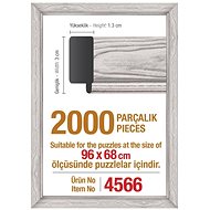 Art puzzle White puzzle frame 96x68cm (4566) - Puzzle Accessory