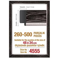 Art puzzle Black puzzle frame 48x34cm (4555) - Puzzle Accessory