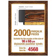 Art puzzle Brown puzzle frame 96x68cm (4568) - Puzzle Accessory