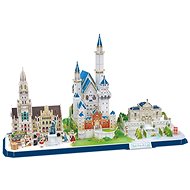 Cubicfun 3D puzzle CityLine panorama: Bavaria 178 pieces - 3D Puzzle