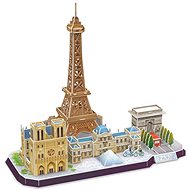 Cubicfun 3D puzzle CityLine panorama: Paris 114 pieces - 3D Puzzle
