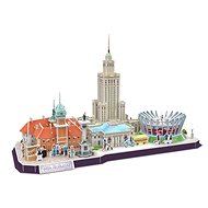Cubicfun 3D puzzle CityLine panorama: Warsaw 159 pieces - 3D Puzzle