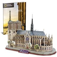 Cubicfun 3D puzzle National Geographic: Notre-Dame Cathedral 128 pieces - 3D Puzzle