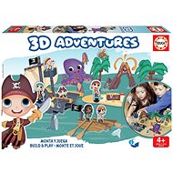Educa Pirate Island 3D puzzle 68 pieces - 3D Puzzle