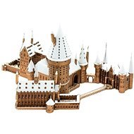 Metal Earth 3D puzzle Harry Potter: Zasnežený Rokfortský hrad (ICONX) - 3D puzzle
