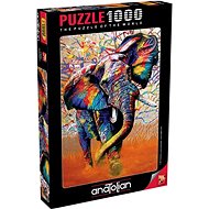 Anatolian Puzzle African colours 1000 pieces - Jigsaw Puzzle