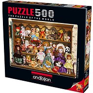 Anatolian Puzzle Grandma's shelf with dolls 500 pieces - Jigsaw Puzzle