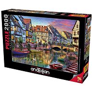 Anatolian Puzzle Colmar Canal 2000 pieces - Jigsaw Puzzle