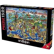 Anatolian Puzzle European World 1500 pieces - Jigsaw Puzzle