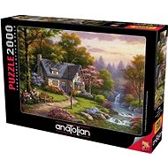 Anatolian Puzzle Cottage in Stonybrook Falls 2000 pieces - Jigsaw Puzzle