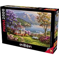 Anatolian Puzzle Lake with gazebo 2000 pieces - Jigsaw Puzzle