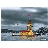 Anatolian Puzzle Nostalgic Maiden Tower, Turkey 1000 pieces - Jigsaw Puzzle