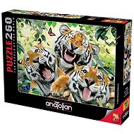 Anatolian Puzzle Tiger selfie 260 pieces - Jigsaw Puzzle