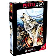 Anatolian Puzzle Howling Wolf 260 pieces - Jigsaw Puzzle