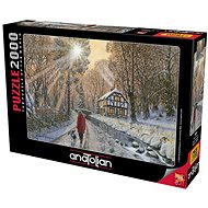 Anatolian Puzzle Winter landscape 2000 pieces - Jigsaw Puzzle