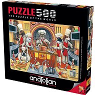 Anatolian Puzzle Animal Kitchen 500 pieces - Jigsaw Puzzle