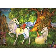 Art puzzle Puzzle Unicorns 100 pieces - Jigsaw Puzzle