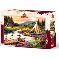 Art puzzle Puzzle Camping 3000 pieces - Jigsaw Puzzle