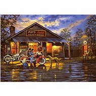 Art puzzle Puzzle Bikers 1000 pieces - Jigsaw Puzzle