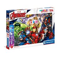 Clementoni Brilliant puzzle Marvel: Avengers 104 pieces - Jigsaw Puzzle