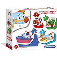 Clementoni My First Puzzle Vehicles 4in1 (2,3,4,5 pieces) - Jigsaw Puzzle