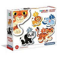 Clementoni My First Puzzle Safari 4in1 (2,3,4,5 pieces) - Jigsaw Puzzle