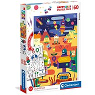 Clementoni Reversible Puzzle Robots 60 pieces - Jigsaw Puzzle