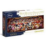 Clementoni Panoramic Puzzle Disney Orchestra 1000 pieces - Jigsaw Puzzle