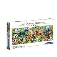 Clementoni Panoramic Puzzle Wild Animals 1000 pieces - Jigsaw Puzzle