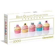 Clementoni Panoramic Puzzle Licorice Cupcakes 1000 pieces - Jigsaw Puzzle
