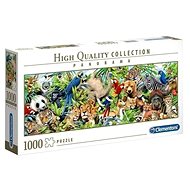 Clementoni Panoramic puzzle Healthy vegetables 1000 pieces - Jigsaw Puzzle