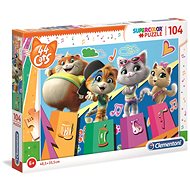 Clementoni Puzzle 44 cats 104 pieces - Jigsaw Puzzle