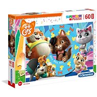 Clementoni Puzzle 44 cats MAXI 60 pieces - Jigsaw Puzzle