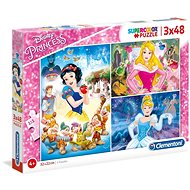 Clementoni Puzzle Disney Princesses 3x48 pieces - Jigsaw Puzzle