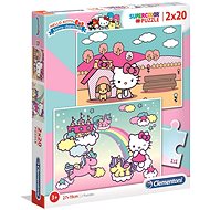 Clementoni Hello Kitty Puzzle 2x20 pieces - Jigsaw Puzzle